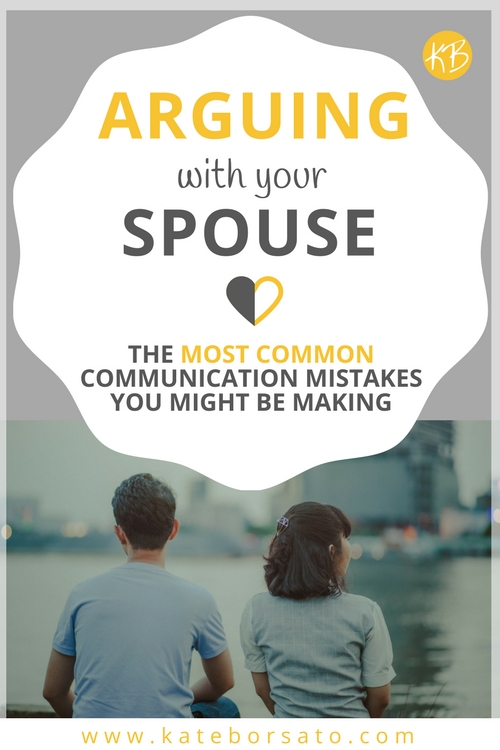 You might be surprised to know that many couples make these mistakes when they have an argument, are you one of them? If you're arguing with your spouse and want to find a better way, click through to read more. And Download your FREE checklist to see where you might be going wrong. 